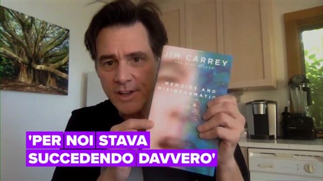 Jim Carrey racconta la storia dietro la copertina del suo libro