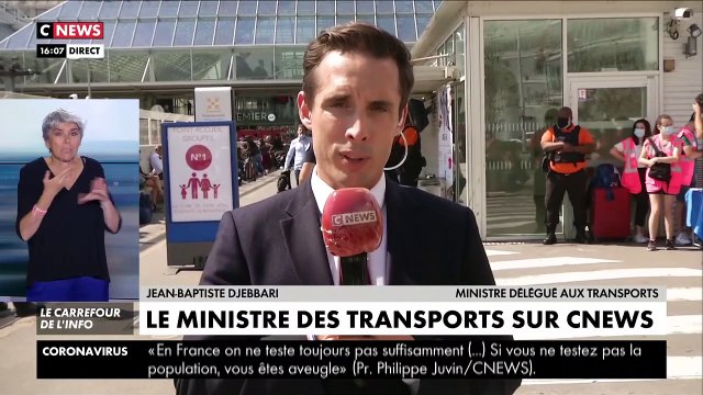 Coronavirus - Le ministre délégué aux Transports, Jean-Baptiste Djebbari : Nous observons dans les transports une grande discipline des voyageurs