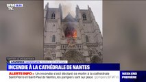 Incendie à la cathédrale de Nantes: une commerçante raconte 