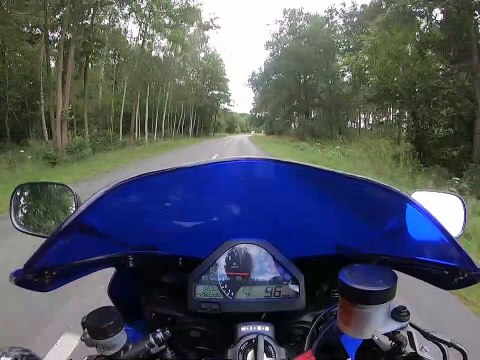 Honda CBR 1000RR SC57 LeoVince SBK Exhaust Sound - No DB-Killer - testing GoPro Settings