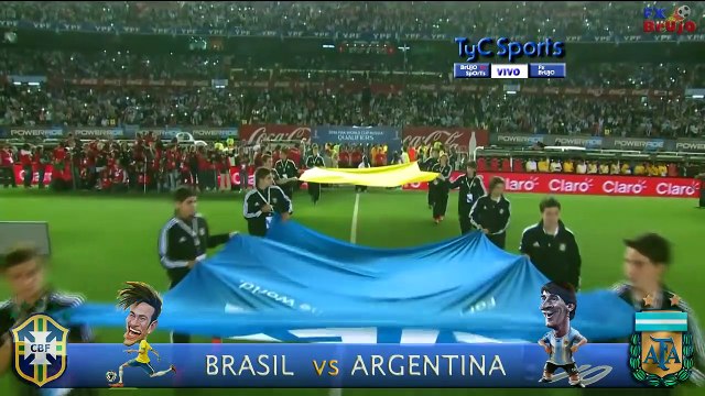Brasil 10 vs Argentina - Amistoso Internacional - 'SIN MESSI NO SOMOS NADA' - Parodia - Highlights 2020