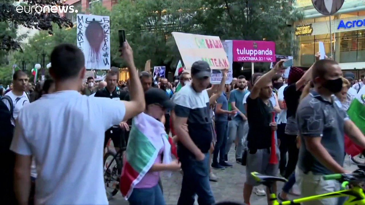 Neun Tage in Folge Proteste gegen die Regierung in Bulgarien