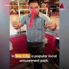 This Angkas rider delivers your packages — with a magic trick