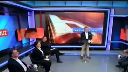 Halk TV'nin ses sisteminde sorun oluştu, yayın yarıda kesildi
