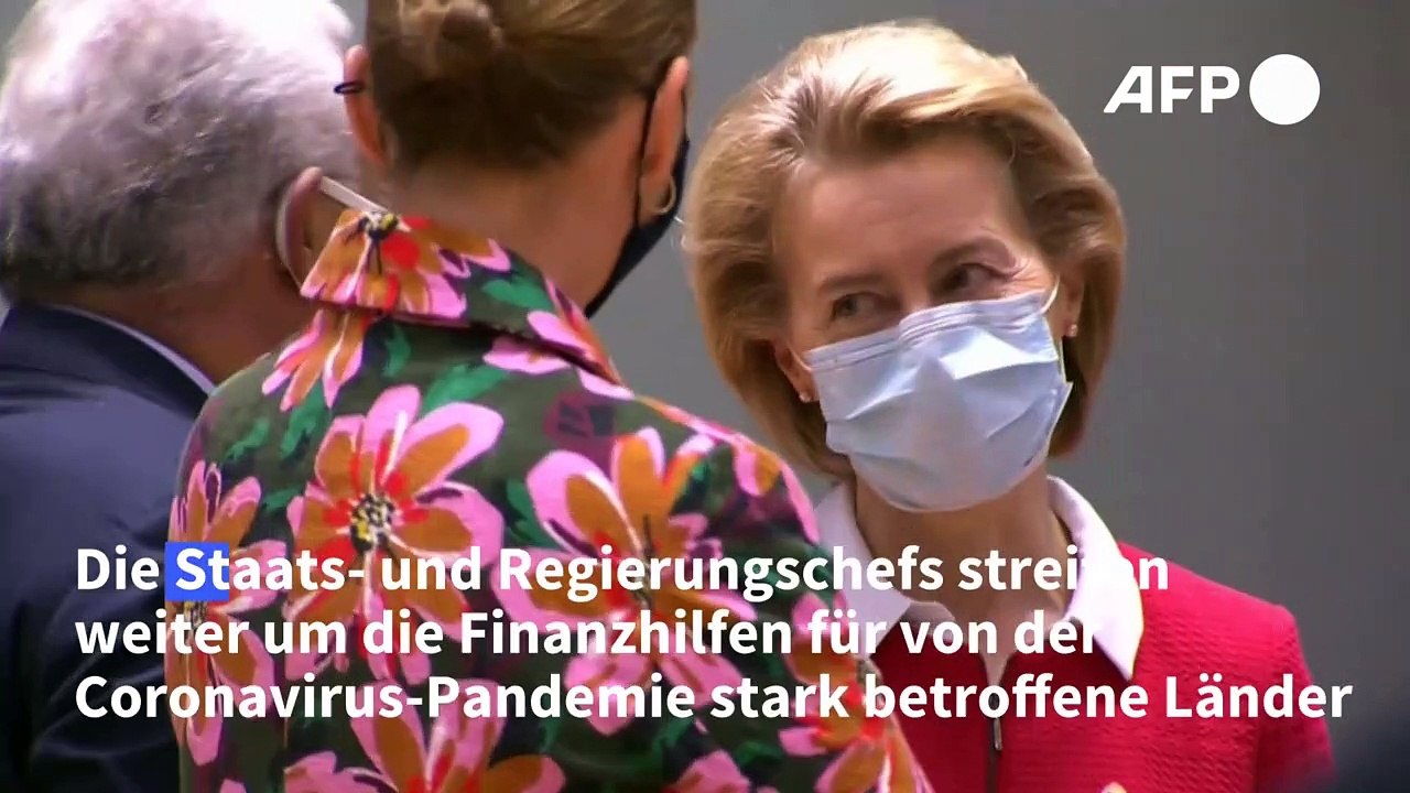 EU-Gipfel streitet weiter um Finanzhilfen