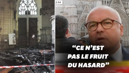 Incendie de la cathédrale de Nantes: la piste criminelle évoquée