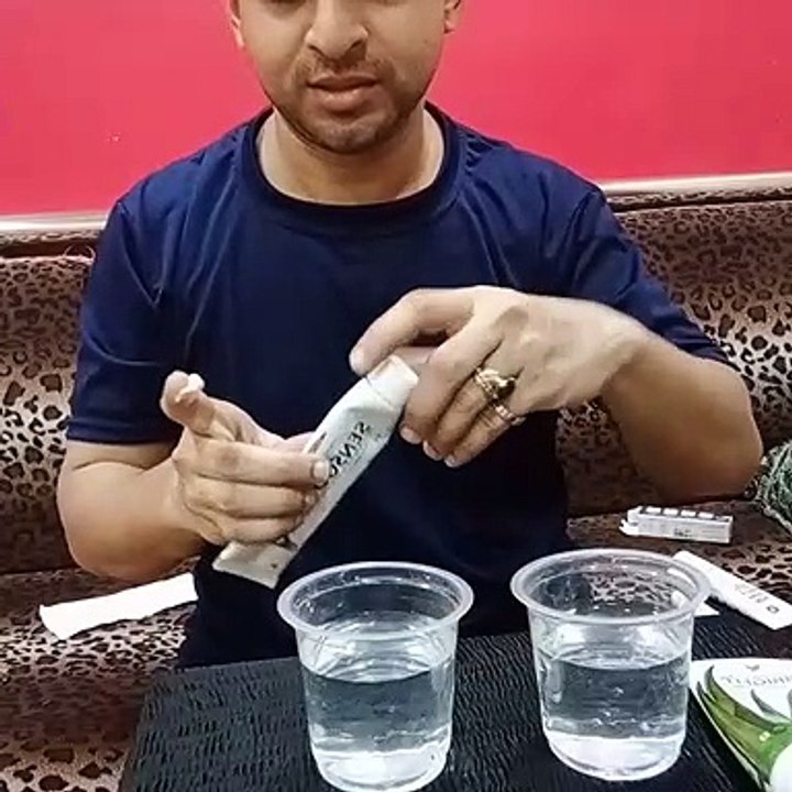 Forever living products Demo of Forever Toothgel Vs Other Brand Toothpaste