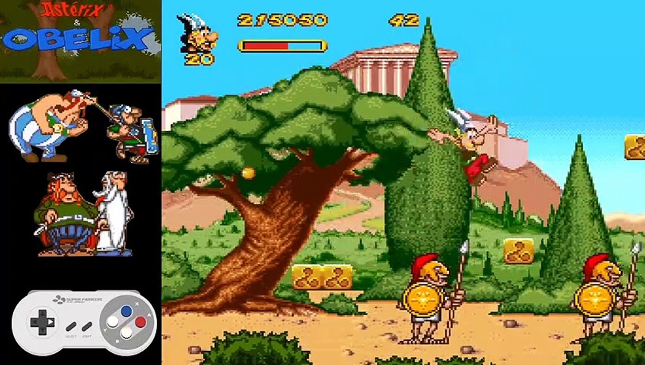 Asterix and Obelix / #3 / Grecia / SNES
