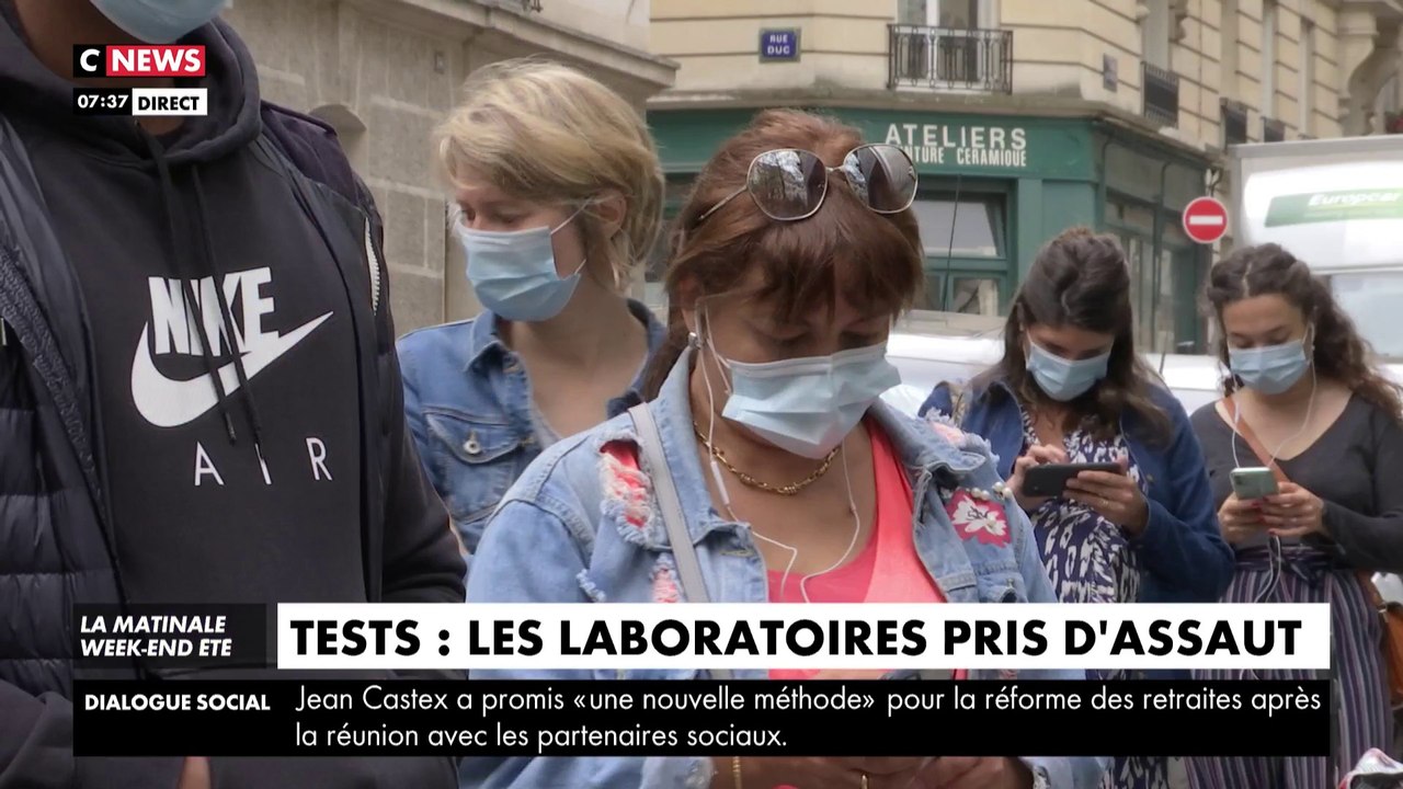 Tests : les laboratoires pris d’assaut