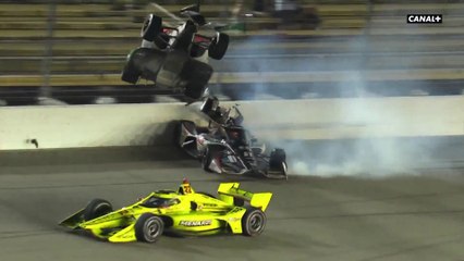Simon Pagenaud remporte un GP d'Iowa très mouvementé !