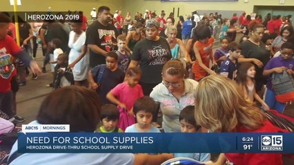 HeroZona holding school supplies drive amid coronavirus pandemic
