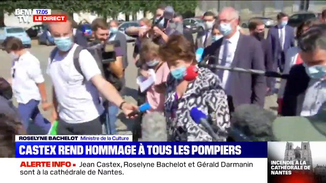 Roselyne Bachelot sur l'incendie à la cathédrale de Nantes: Chacun se sent touché au cœur