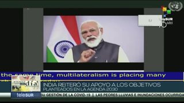 India reitera apoyo a objetivos planteados en Agenda 2030
