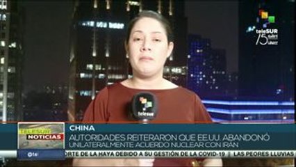 China rechaza acusación sobre presunto acuerdo nuclear con Irán