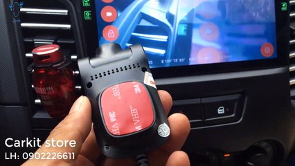 Cập nhật phiên bản mới nhất của camera hành trình U6 tích hợp màn Androi full tính năng