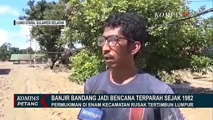 Download Video: Banjir Bandang Luwu Utara Jadi Bencana Terparah dalam 30 Tahun Terakhir