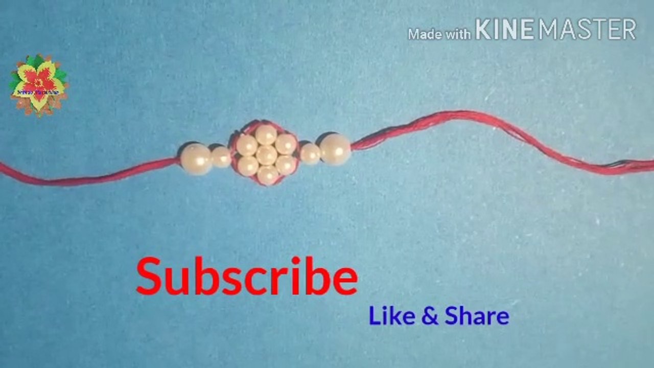 Pearl rakhi/मोती से राखी बनाने का तरीका/मोती की राखी/ rakhi making at home/ bracelet/ Pearl bracelet/ Friendship Day gift/ gift/ gift ideas/ gift for sister/बहन के लिए तोहफा/ Friendship Day band/ happy Friendship Day/ happy Raksha Bandhan/DIY projects/DIY