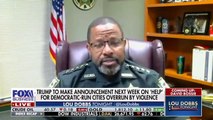 African American Clay County Sheriff Darryl Daniels Says States Can Bring In Reservists Insurrection Act Doesn't Allow Dialog. With No Dialog Lawlessness In Streets May Become Bodies In Streets. Lou Dobbs Tonight