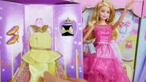 Disney Princess Frozen Elsa Barbie New Dress up for Party باربي دمية اللباس boneca Barbie Vestir-se