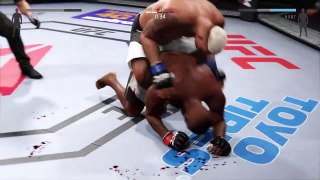 UFC 2 - Jon Jones vs Mark Hunt (CPU vs CPU)