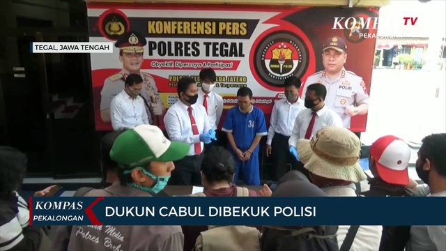 Dukun Cabul Dibekuk Polisi