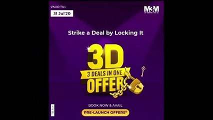M3M 3D Offer - Offer of The Decade - 9999650991