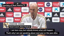 Zidane raises questions over his Real Madrid future
