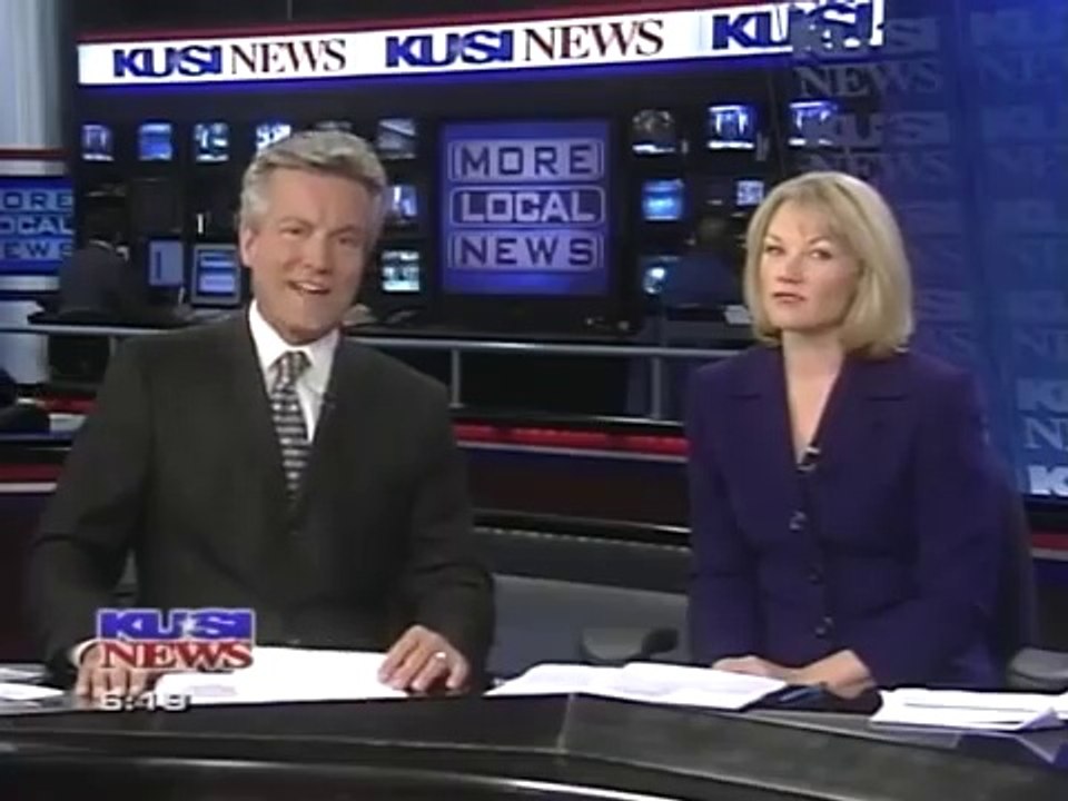 Fire Alarm Goes Off During KUSI's Live Broadcast