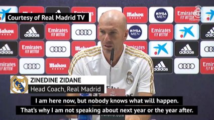 Download Video: Zidane raises questions over his Real Madrid future