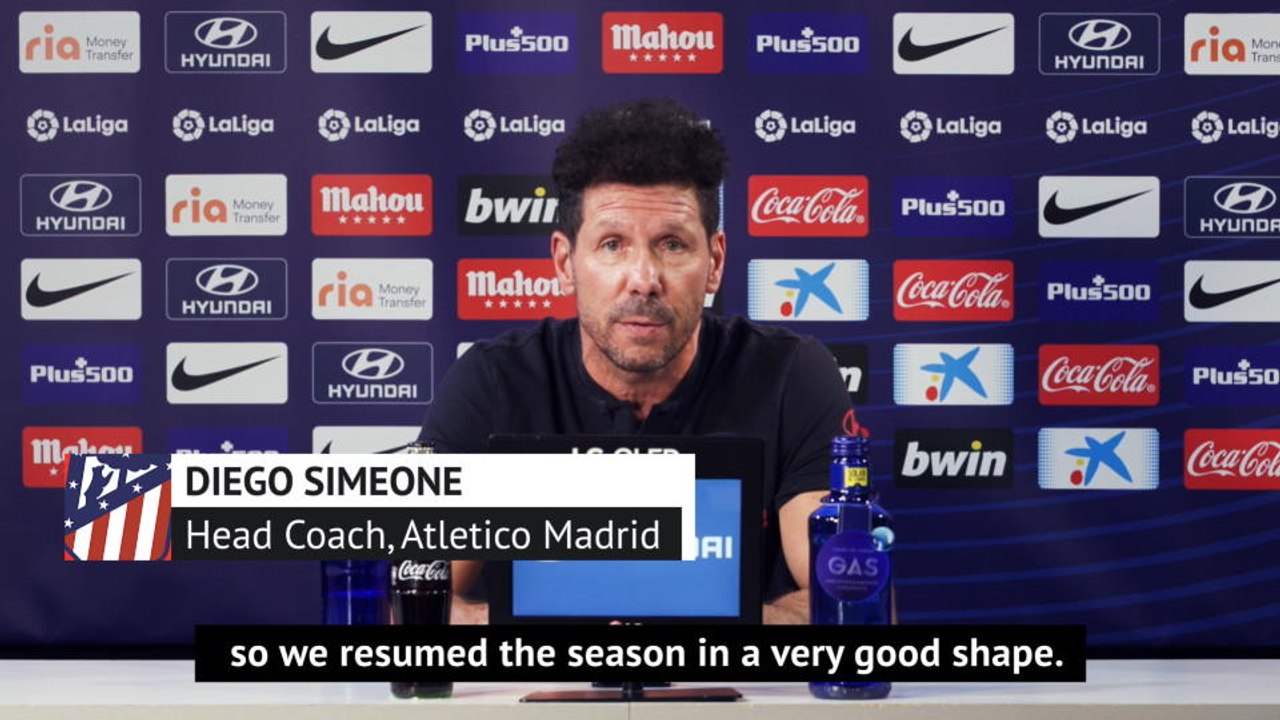 Atletico primed for Champions League push - Sim...