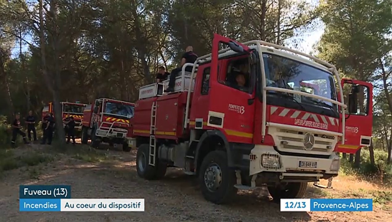 Alerte rouge aux feux dans la vallée de l'arc : REPORTAGE 12-13 F3_17JUILL2020