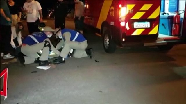 Motociclista sofre fratura em colisão contra carro no Maria Luíza