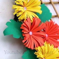 Beautiful!!! Paper Wall Hanging - DIY Room Decor