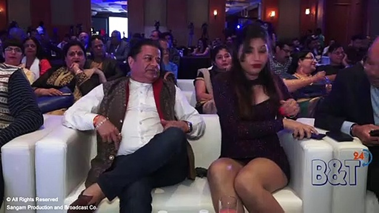 Bhajan Samrat Anup Jalota With Hot Girl at Miss Divine Beauty Program Held in Mumbai