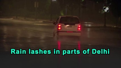 Heavy rain lashes in parts of Delhi, NCR