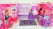 Mermaid Barbie Rapunzel Ariel Princess Room Breakfast Morning Routine ; Princesa Sereia Boneca