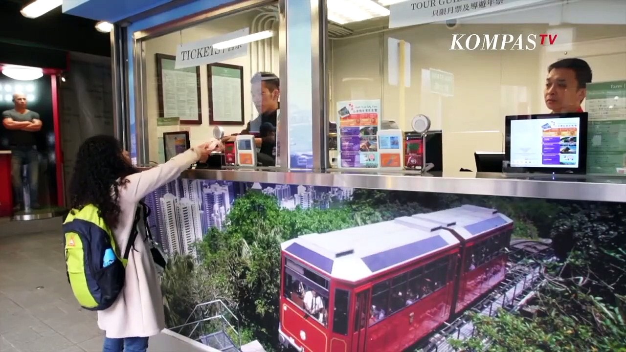 Sensasi Naik Tram Tercuram di Dunia - Victoria Peak Hong Kong
