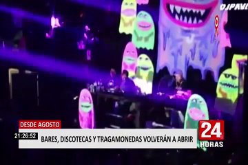 Bares, discotecas y casinos reiniciarán sus actividades en agosto