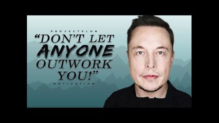 Don't Let Anyone Outwork You! - Study Motivation