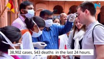 With 38,902 fresh cases, India's COVID-19 tally reaches 10,77,618