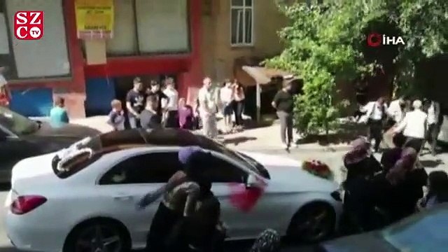 Maskesiz ve sosyal mesafesiz düğün kamerada