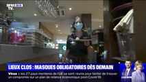 Le port du masque sera obligatoire dans les lieux publics clos dès lundi