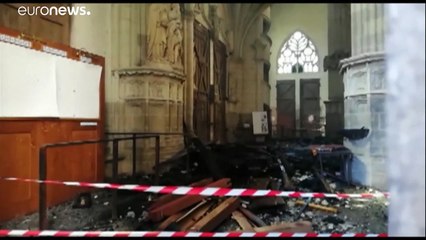 Nantes : qui a mis le feu à la cathédrale ?