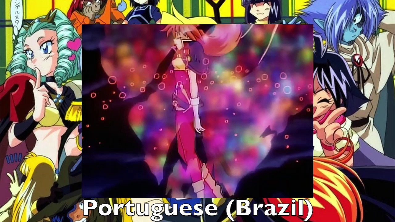 Slayers Opening Multilanguage Comparison