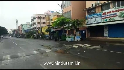 இன்று (19.07.2020) ஞாயிற்றுக்கிழமை முழு ஊரடங்கையொட்டி தாம்பரம் ஜிஎஸ்டி ரோடு மிதமான மழையுடன் வாகனங்கள் இன்றி சாலைகள் வெறிச்சோடி காணப்பட்டன! - ஒளிப்பதிவு ஜெய்.