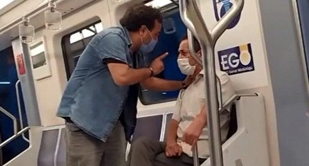 Ankara Metrosu’nda ‘şarkı söyleme’ kavgası
