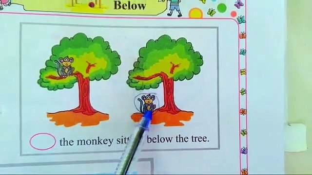 Above and below | Maths for 1st std | ssc board | Maharashtra board | Learn maths for kids