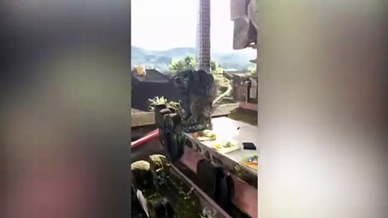 Spooky UFO Clouds Appear Over Volcano