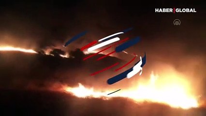 Elazığ'daki yangında 60 hektar ormanlık alan zarar gördü