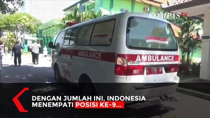 Indonesia Posisi 9 Negara Kasus Corona Terbanyak di Asia